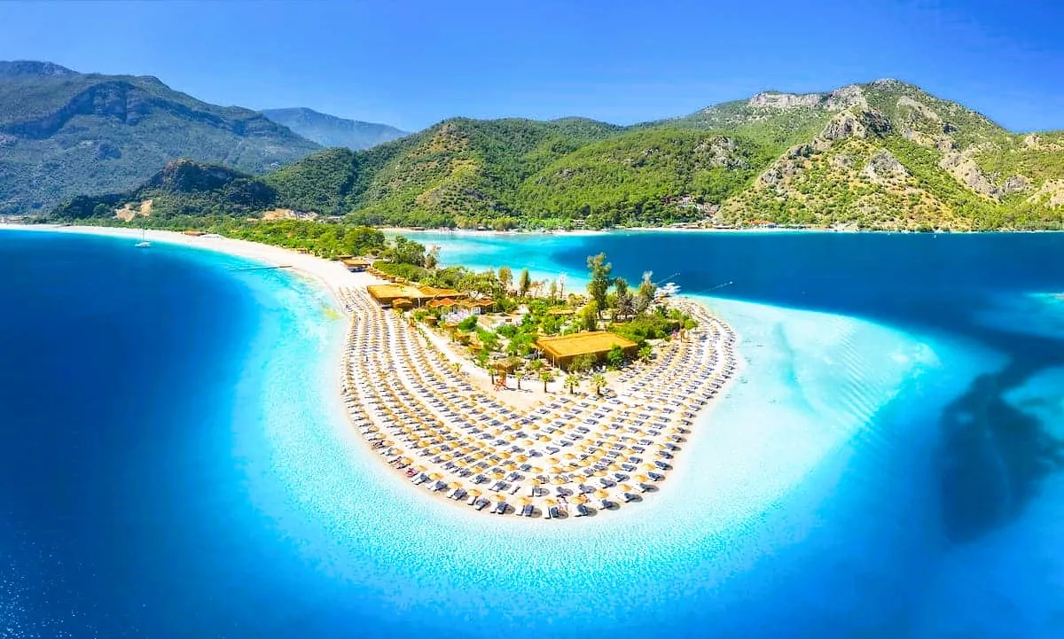 Ölüdeniz ve Babadağ manzarası, Fethiye